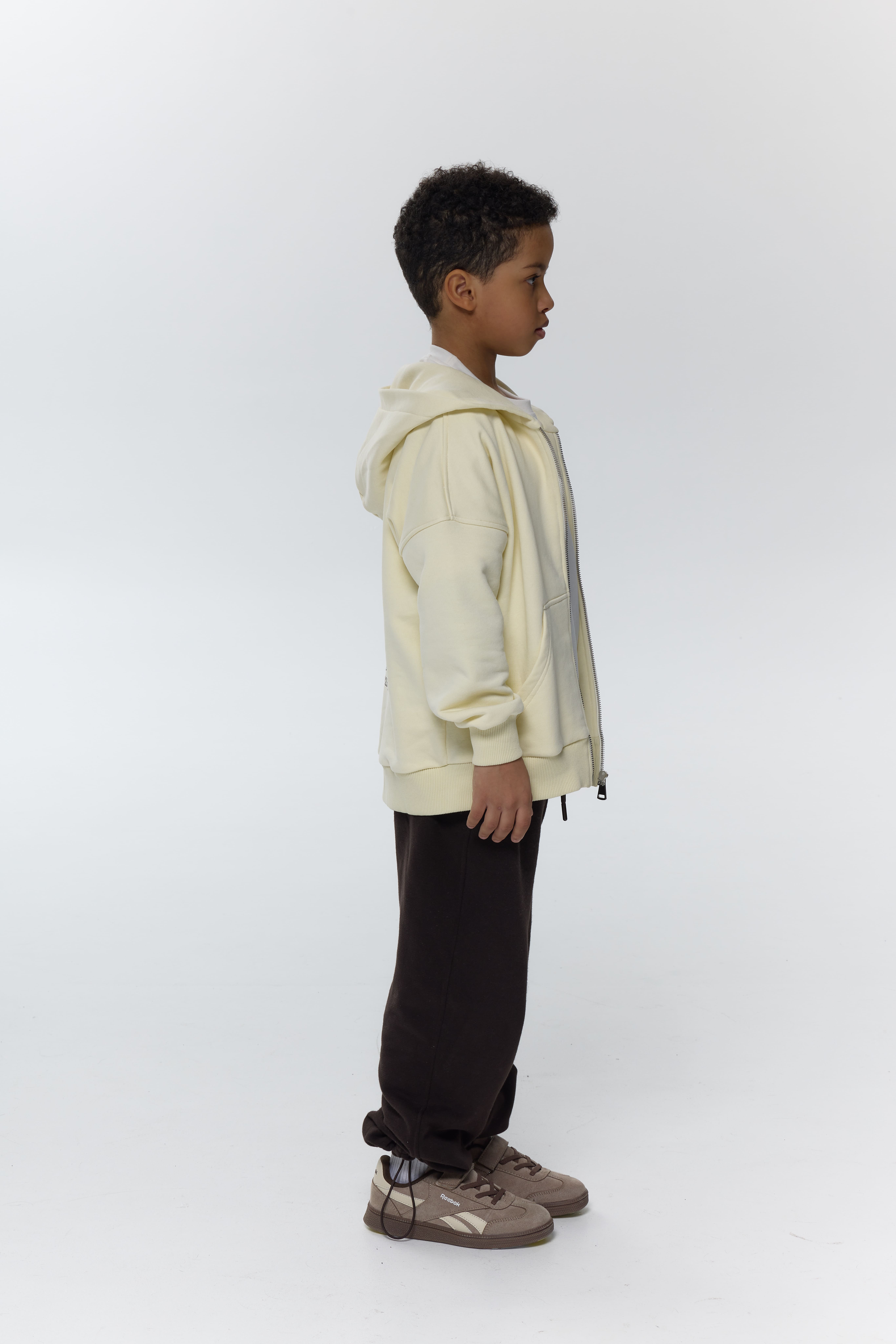 Худі зіп barvà вершковий unisex 